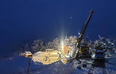Imerys Bauxite Exploration, Parnassos Mt. Greece