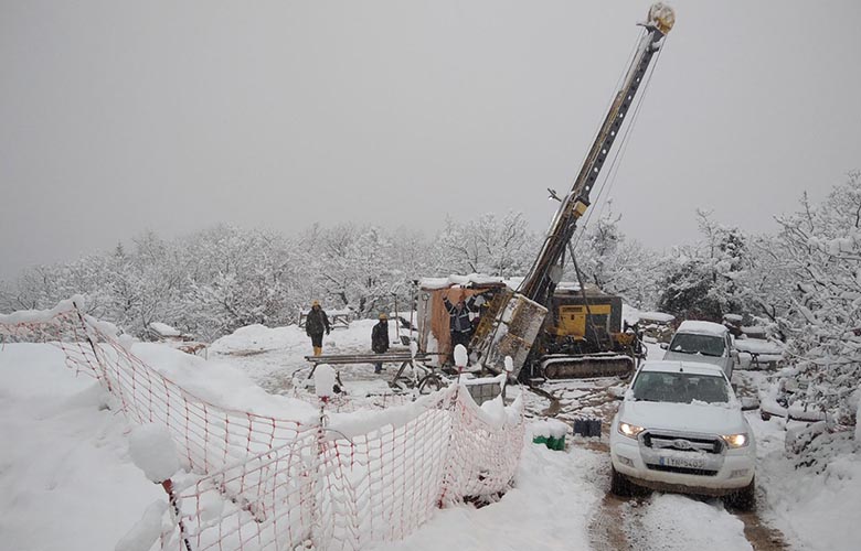 Imerys Bauxite Exploration, Parnassos Mt. Greece