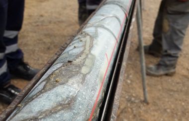 Rockfire Resources geotechnical drilling, Molaoi, Greece