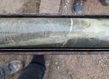 Rockfire Resources geotechnical drilling, Molaoi, Greece